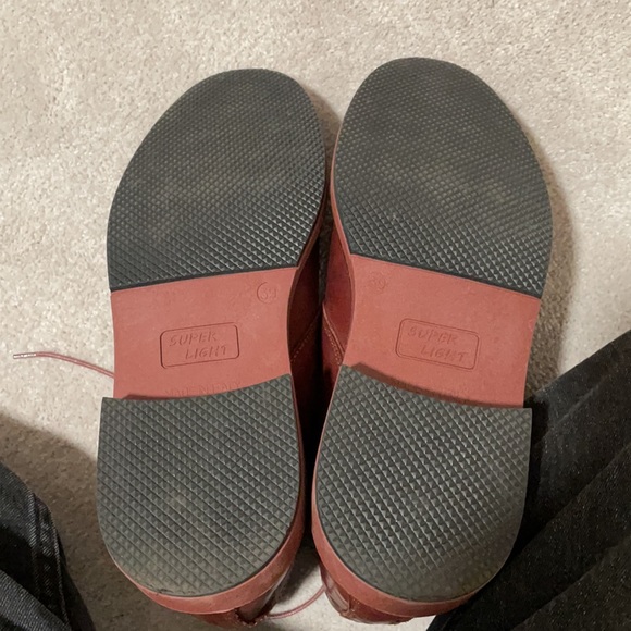 Red Italian leather shoes - Picture 5 of 5